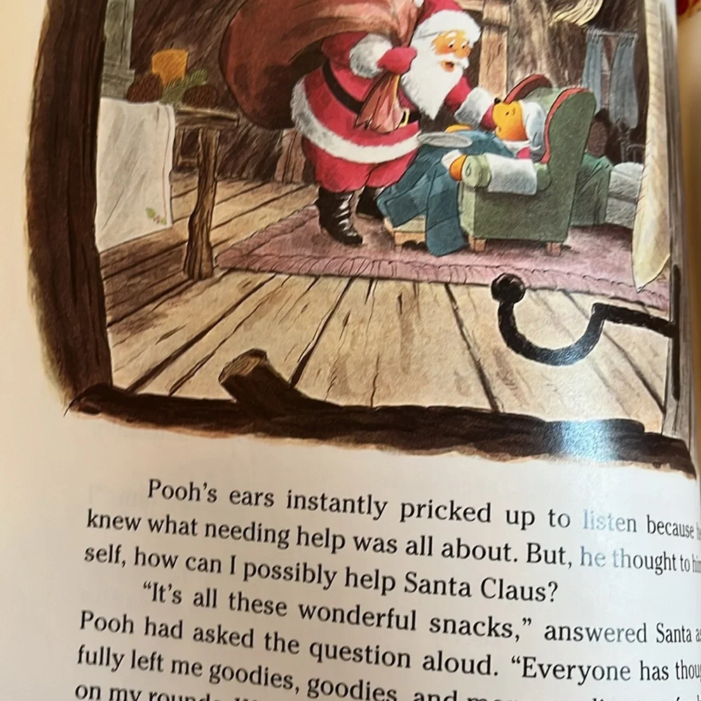 Disney Winnie the Pooh Stories for Christmas 1996 5 stories illustrated pictures